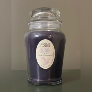 Yankee Candle Sea Blossoms RETIRED & RARE Jar Candle 19.8 oz